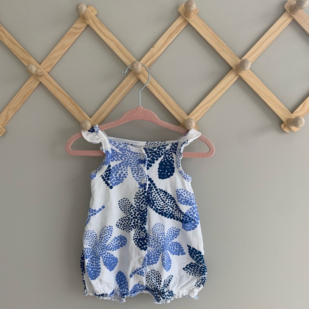 Baby Floral Romper 💙